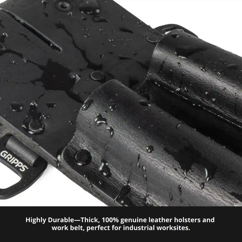 Scaffolders Kit - Leather 5 Tool Retractable (Without Tools)