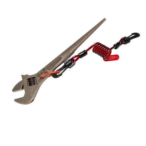Coil Wrist Tether Single-Action (Non-conductive) - 1kg/ 2.2lb