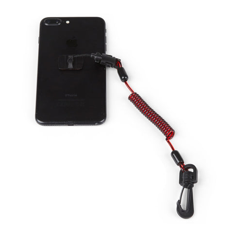 Coil E-Tether With Poly Clip (Non-Conductive) - 0.5kg / 1.1lb