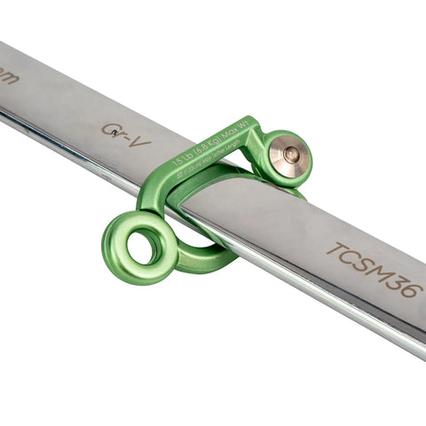 Close up of H01152 SnapLock connected to a spanner. 