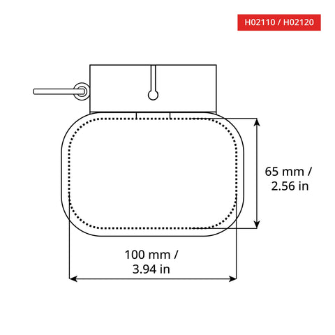 H02110 - H02120 - Technical Drawing 