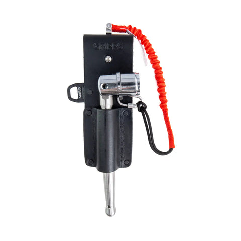 Leather Retractable Scaffold Key Holster