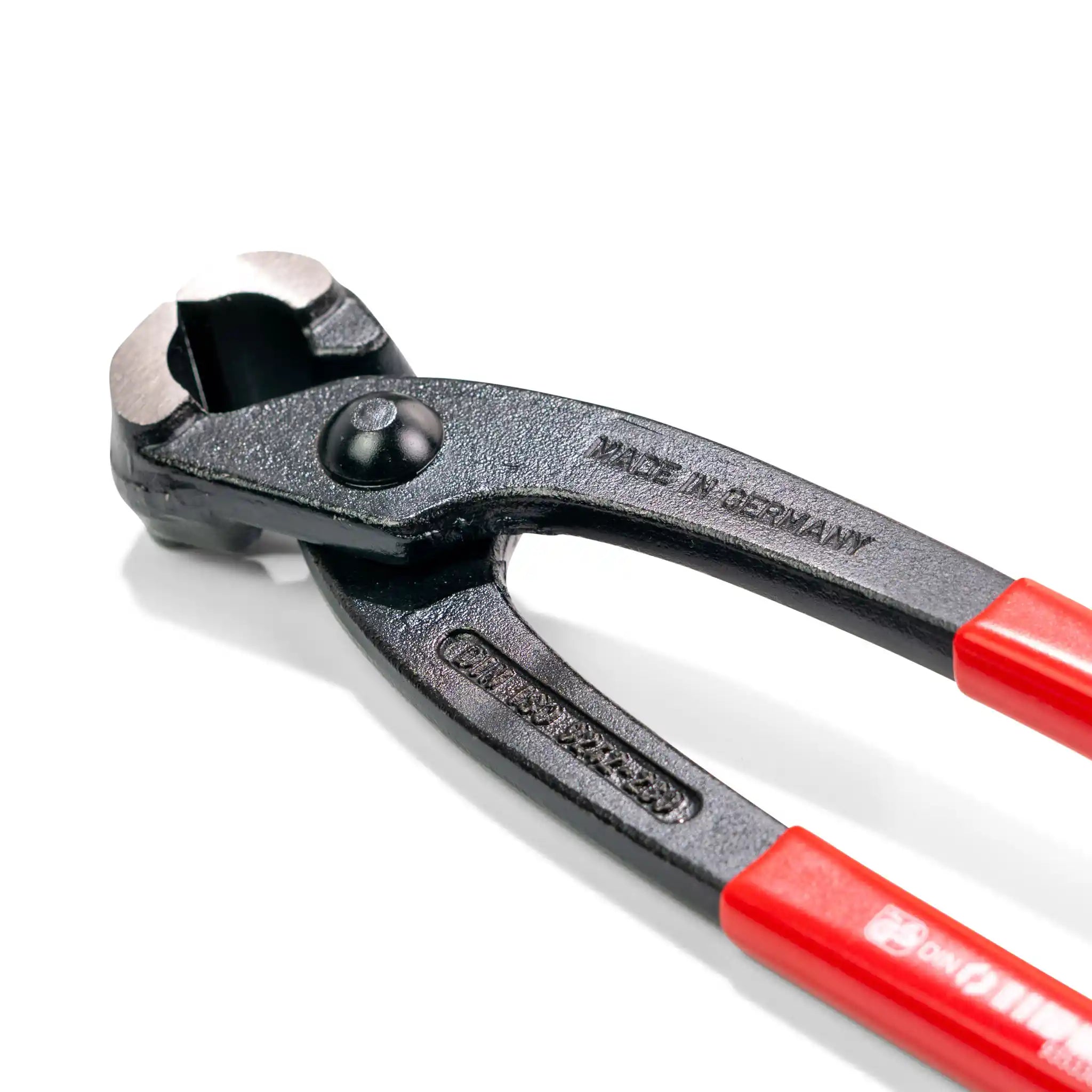 GRIPPS Nips pliers with red handles on a white background