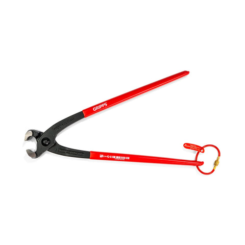 GRIPPS Nips 280mm (11") with Gripplock Cable Slightly open flat lay